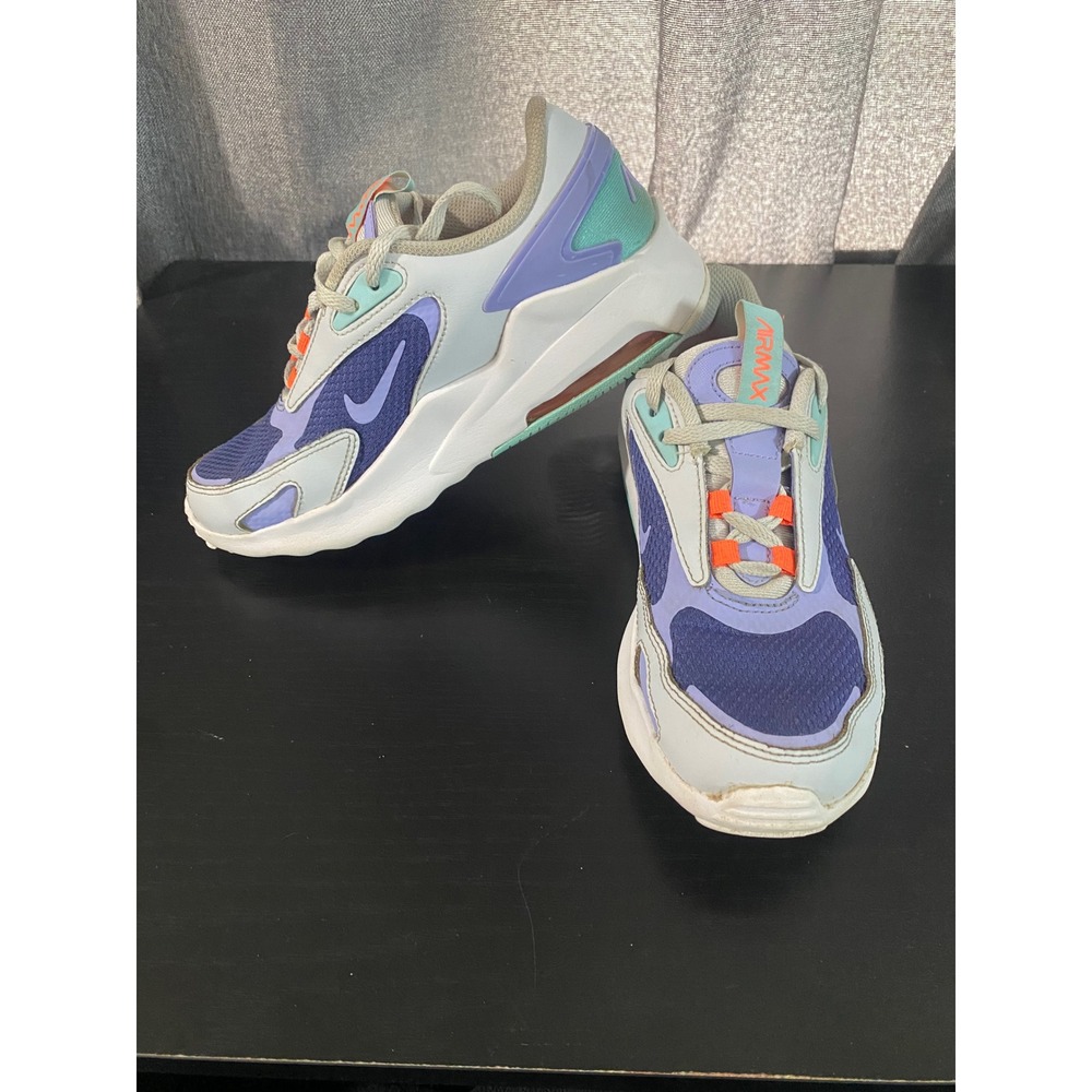 Nike Air Max Excee Kids Sneakers Purple Teal Orange Size 3.5Y